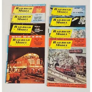 Vintage 1967 RMC Magazine Lot of 8 – Shay Logging, Diesels, Paul Larson